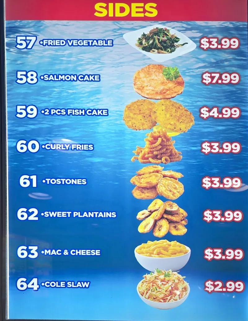 Golden Catch Fish Market food